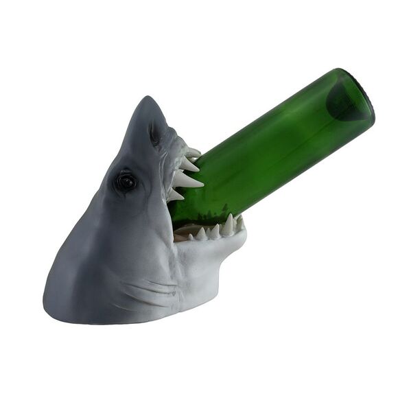 Parched Predator Shark Head Wine Bottle Holder